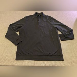 Travis Mathew men’s black 1/4 zip pullover. XXL